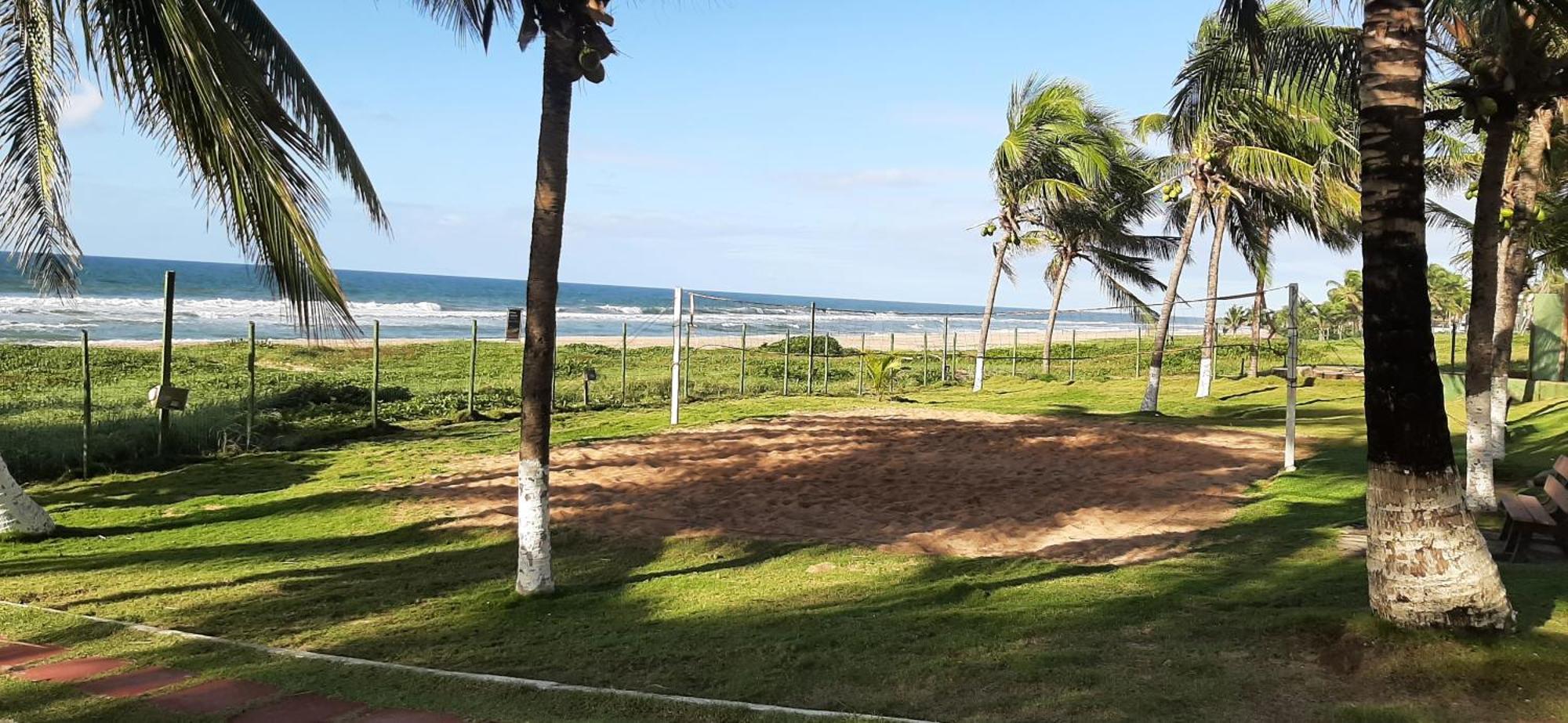 Chale Brisa Mar Pe Na Areia Em Barra Do Jacuipe Villa Camacari Exterior foto