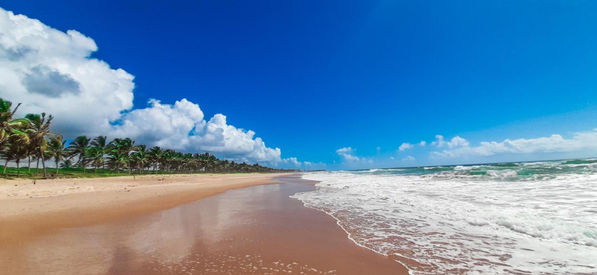 Chale Brisa Mar Pe Na Areia Em Barra Do Jacuipe Villa Camacari Exterior foto